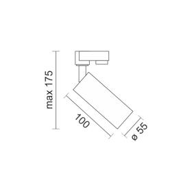 SPOT ΡΑΓΑΣ ΛΕΥΚΟ GU10