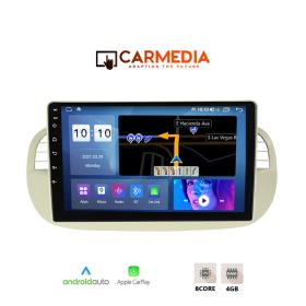 CARMEDIA CM409-13 TABLET 9'' OEM FIAT 500 2007-2015 BEIGE