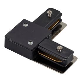 ΣΥΝΔΕΣΜΟΣ ΓΩΝΙΑ 90°  ΜΟΝΟΦΑΣΙΚΗΣ ΡΑΓΑΣ ΜΑΥΡΟ