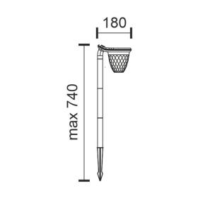 SOLAR ΚΑΡΦΩΤΟ-ΑΠΛΙΚΑ CCT 1W [ 3000K | 4000K | 6000K ]