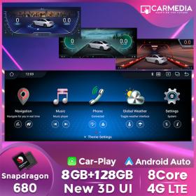 CARMEDIA CMFB41025 PRO 10.25'' OEM BMW (F30-F32) NBT 2011-2018 3D