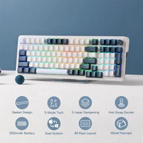 Gaming πληκτρολόγιο - Redragon Eisa K686WB-RGB-PRO