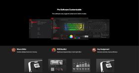 Gaming πληκτρολόγιο - Redragon K688WGL-RGB-PRO