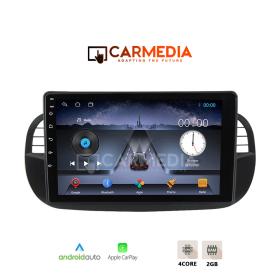 CARMEDIA CM209C-13 PERFORMANCE TABLET 9'' OEM FIAT 500 2007-2015 BLACK