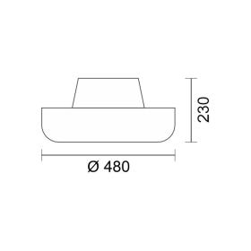 ΑΝΕΜΙΣΤΗΡΑΣ ΠΛΑΦΟΝ ΛΕΥΚΟΣ