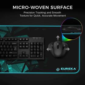 Gaming Mousepad - Eureka Ergonomic JC-01 RGB