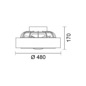 ΑΝΕΜΙΣΤΗΡΑΣ ΠΛΑΦΟΝ ΞΥΛΟ