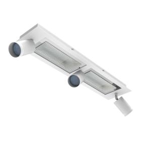 ΠΛΑΦΟΝΙΕΡΑ 13W 3000K+GU10 ΛΕΥΚΟ