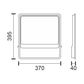 ΠΡΟΒΟΛΕΑΣ 300W ECO 6000K