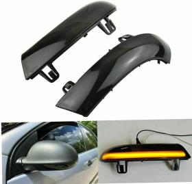 Dynamic LED Φλας Καθρέπτη Φιμέ - VW GOLF / EOS / JETTA / PASSAT / SHARAN / SKODA SUPERB