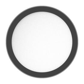 ΧΩΝΕΥΤΟ ΛΕΠΤΟ LED ΟΡΟΦΗΣ 18W CCT ΜΑΥΡΟ