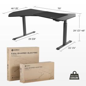 Γραφείο - Eureka Ergonomic® ERK-EDI-FS-MSW 141.2x177.8x121.9 εκ.