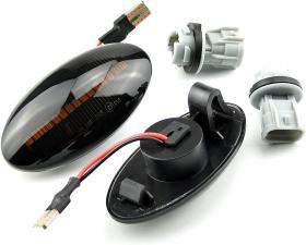 Dynamic LED Φλας Φτερού Φιμέ - SUZUKI GRAND VITARA / SWIFT SX4 / JIMNY / TOYOTA AURIS / RAV / COROLLA / OPEL AGILA / FIAT SEDICI