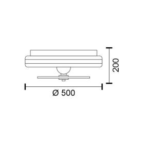 ΑΝΕΜΙΣΤΗΡΑΣ ΠΛΑΦΟΝ ΜΕ ΕΞΩΤΕΡΙΚΑ ΠΤΕΡΥΓΙΑ