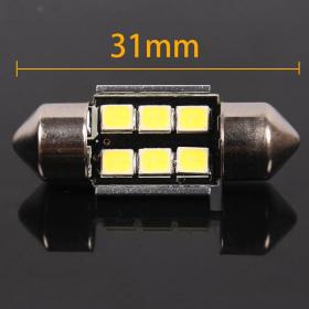Λάμπα Led Heleco Σωληνωτή 31mm (C5W) 12V SMD2835 CANBUS