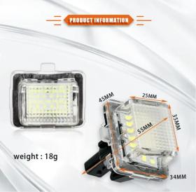 Φώτα πινακίδας LED για - MERCEDES (W204 / W212 / W207 / W216 / W221/ W321 / W218)