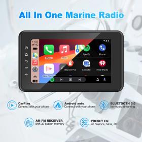 Πηγή Ήχου Marine - CARMEDIA CMMA 20 PRO 8″ MARINE SOURCE UNIT