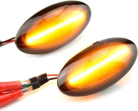 Dynamic LED Φλας Φτερού Φιμέ - SUZUKI GRAND VITARA / SWIFT SX4 / JIMNY / TOYOTA AURIS / RAV / COROLLA / OPEL AGILA / FIAT SEDICI
