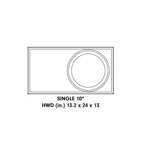 Subwoofer Αυτοκινήτου - DD AUDIO - LE-510.1