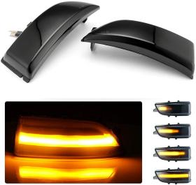 Dynamic LED Φλας Καθρέπτη Φιμέ - FORD Ranger T6 / Raptor / Wildtrak