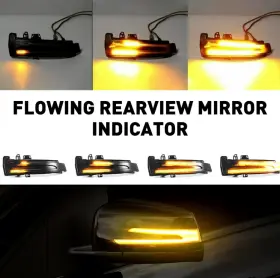 Dynamic LED Φλας Καθρέφτη Φιμέ - MERCEDES-BENZ