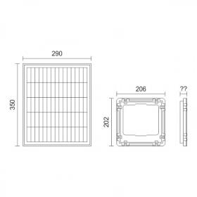 ΗΛΙΑΚΟΣ ΠΡΟΒΟΛΕΙΣ LED ΜΕ ΤΗΛΕΧΕΙΡΙΣΤΗΡΙΟ 60W / 100W 6000K