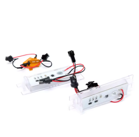 Φώτα πινακίδας LED για - JEEP / ALFA ROMEO / OPEL (RENEGADE / 147 / 156 / 159 / 166 / BRERA / GIULIETTA / MITO / GT / SPIDER / GRANDE PUNTO / SEICENTO / ADAM / ASTRA H / ASTRA J / ASTRA K / CORSA C / CORSA D / CORSA E / INSIGNIA / MERIVA / TIGRA / VE