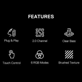 Gaming Ηχεία - Redragon Anvil GS520W RGB (WHITE)