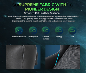 Gaming Καρέκλα - Eureka Ergonomic® ERK-YYK-GC-03