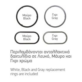 ΑΠΛΙΚΑ / ΠΛΑΦΟΝΙΕΡΑ ΣΕ 3 ΧΡΩΜΑΤΑ LED 18W CCT