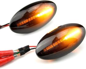 Dynamic LED Φλας Φτερού Φιμέ - SUZUKI GRAND VITARA / SWIFT SX4 / JIMNY / TOYOTA AURIS / RAV / COROLLA / OPEL AGILA / FIAT SEDICI