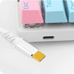 Gaming Αξεσουάρ - Redragon A115W Type C USB Coiled Spring Wire Cable