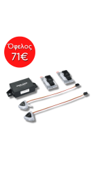 Heleco Επιτοίχιο Θερμόμετρο Standard (Ti)