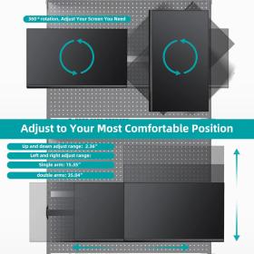 Pegboard Αξεσουάρ Γραφείων - Eureka Ergonomic ARPB-01B-US