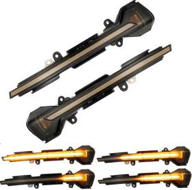 Dynamic LED Φλας Καθρέπτη Φιμέ - SEAT LEON / IBIZA / ARONA