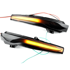 Dynamic LED Φλας Καθρέπτη Φιμέ - MERCEDES BENZ C Class / S Class / GLC Class / E Class / V Class