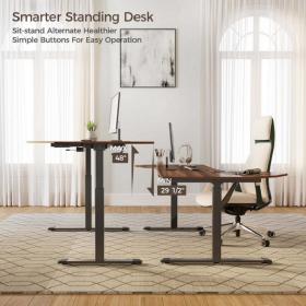 Γραφείο - Eureka Ergonomic® ERK-EDI-FS-WN 141.2x177.8x121.9 εκ.