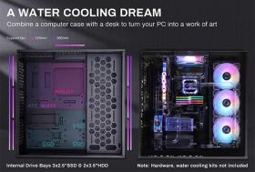 Gaming Γραφείο - Eureka Ergonomic® ERK-GD-I55-B 140x70x76,5cm