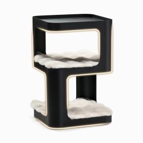 Πύργος Γάτας 3 Επιπέδων Και Βοηθητικό Τραπέζι - Eureka Ergonomic® ERK-P-CET03-B