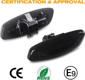 Dynamic LED Φλας Φτερού Φιμέ - PEUGEOT 207 / 308 / 3008 / 5008 / CITROEN C3 / C4 / C5 / DS3 / DS4