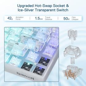 Gaming πληκτρολόγιο - Redragon K631CT-RGB-PRO