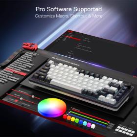 Gaming πληκτρολόγιο - Redragon Geb K673WB-RGB-PRO
