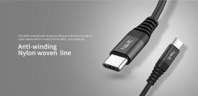 Καλώδιο Κινητού Τηλεφώνου - Havit CB6010 Type C to Type C 1.2M