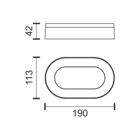 ΑΠΛΙΚΕΣ ΕΞΩΤΕΡΙΚΟΥ ΧΩΡΟΥ LED 11W 3000K