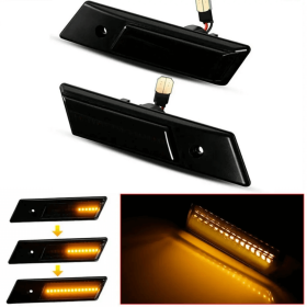 Dynamic LED Φλας Φτερού Φιμέ - BMW series 3-E36/ series 5-E34/ series 7-E32