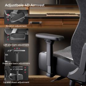 Gaming Καρέκλα - Eureka Ergonomic® ERK-GC08-R