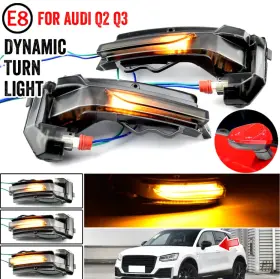 Dynamic LED Φλας Καθρέφτη Φιμέ - AUDI Q2 / Q3
