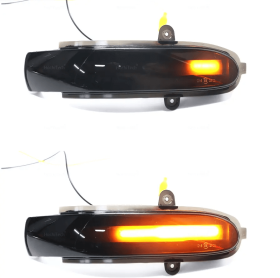 Dynamic LED Φλας Καθρέπτη Φιμέ - Mercedes Benz C W203 / C T-Model S203 / CL203