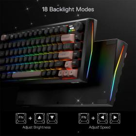 Gaming πληκτρολόγιο - Redragon K720GBP-RGB-PRO