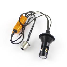 Heleco Φώτα Ημέρας (DRL) & Φλας στην ίδια λάμπα CANBUS (BAU15s)